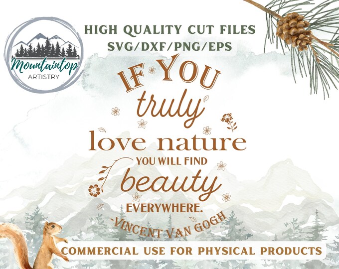 Vincent Van Gogh Quotes, Van Gogh SVG, Van Gogh Gifts