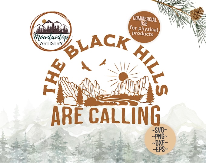 Black Hills Gift For Hikers South Dakota Shirt PNG The Needles Sublimation Designs Black Hills South Dakota SVG Black Hills Printable Gift
