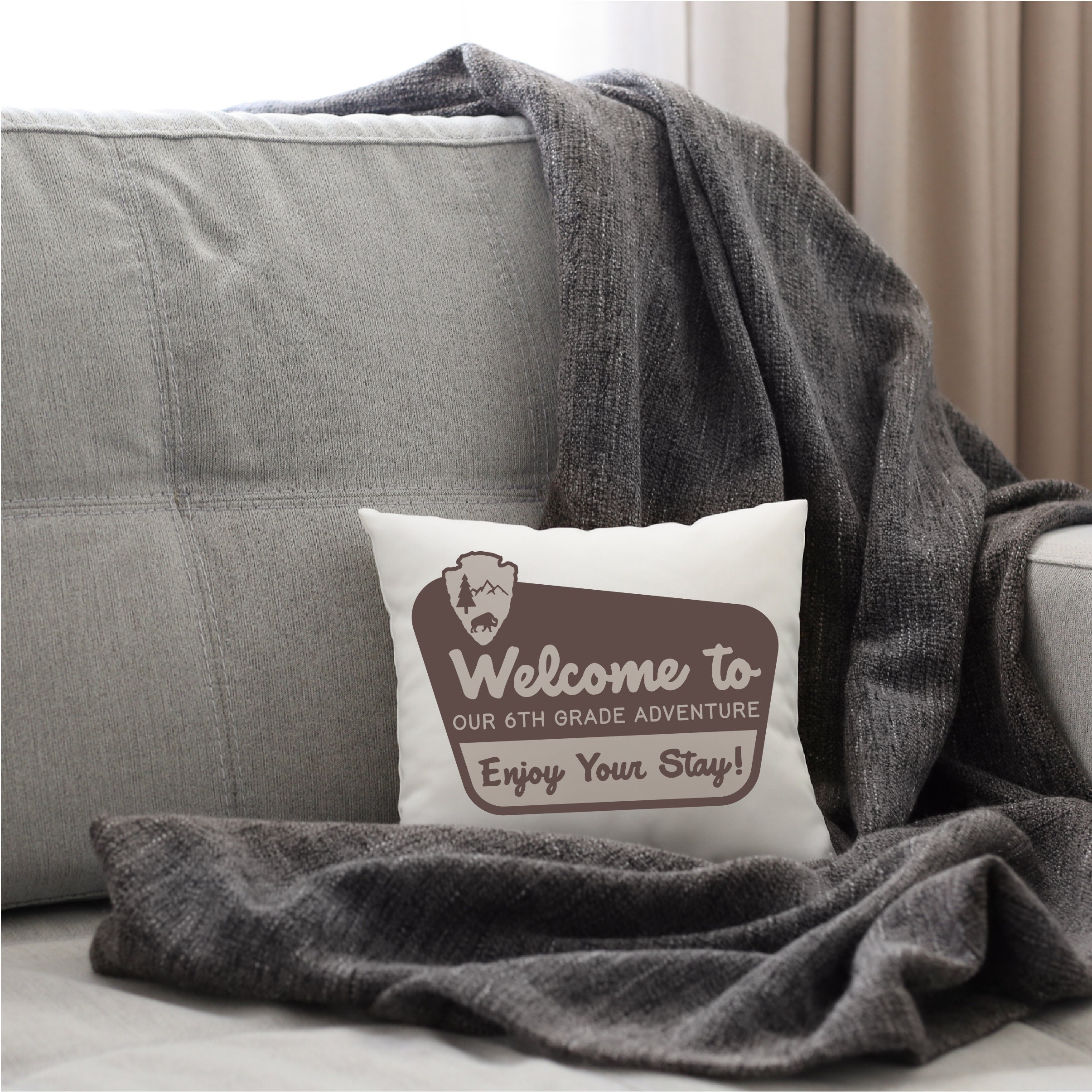 6th Grade Welcome Sign National Park Classroom Decor Nature Theme Class ...