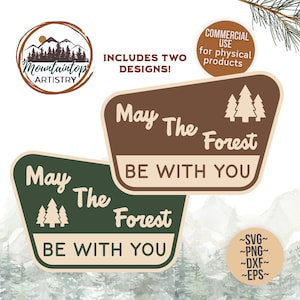 Que el bosque esté contigo camisa PNG divertido papá broma regalo bosque nacional signo arte de la pared mayo la camisa del bosque SVG mayo los diseños POD del bosque