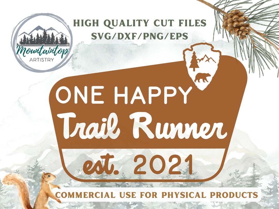 Gifts for Runners, Trail Running Gifts, Live to Run, Running SVG Etsy