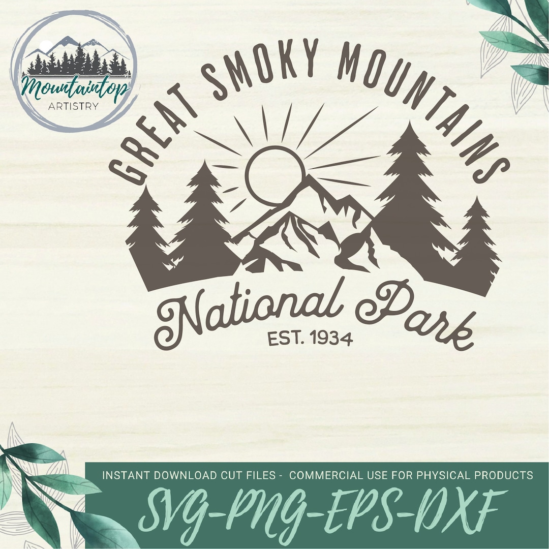 Great Smoky Mountain National Park SVG, Great Smoky Mountain National