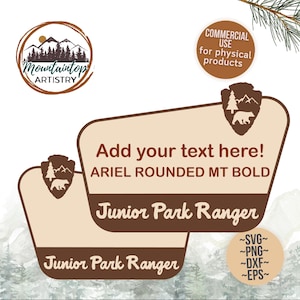 Junior Park Ranger Nombre Signo Aula Nombre Etiquetas Un Feliz Camper Cumpleaños Decoración Niño Nombre Etiquetas Parque Nacional Tema Jr Park Ranger Nombre Etiquetas