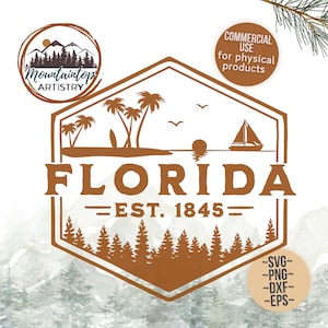 Florida Urlaub Geschenk Ozean Wand Kunst Florida Shirt PNG Strand Dekor Florida Housewarming Geschenk Strand Haus Florida Aufkleber Beach Life