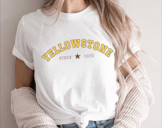 Yellowstone National Park Bundle For Shirts PNG Yellowstone Gift Wyoming Wall Art National Park Badge SVG Yellowstone POD Designs Wyoming