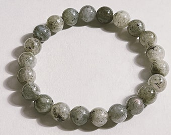 Labradorite Crystal Bracelet Anxiety Relief Intuition Grounding