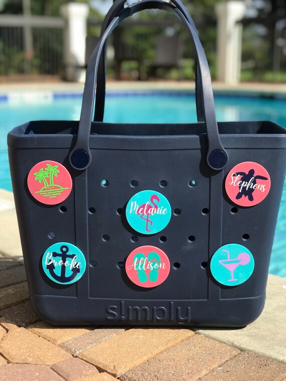 Sports Charm for Bogg Bag, Simply Southern Totes, and Similar