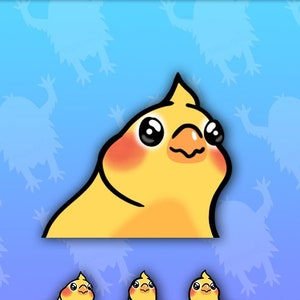 Hype Birb Animated Twitch Emote