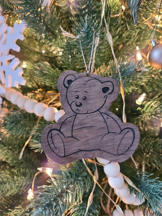 Baby's first best sale christmas bear ornament