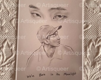 Moonchild | BTS RM | Original Art Print