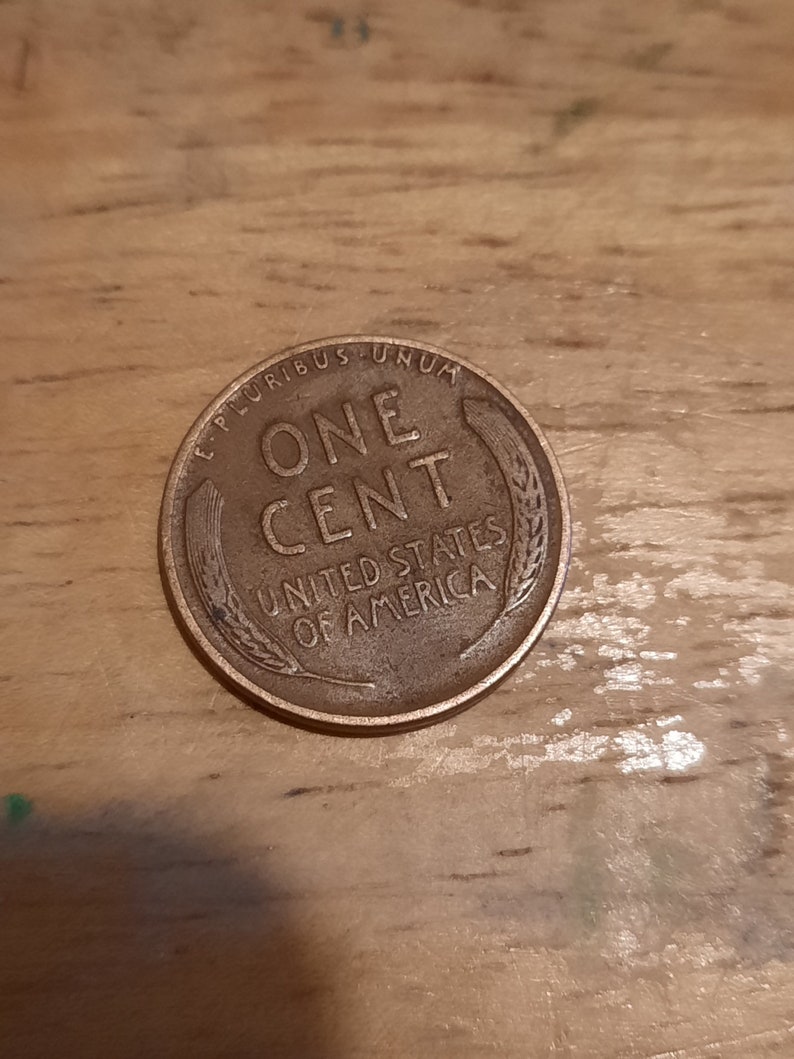 1940 No Mint Mark Rare Wheat Penny Used Good Condition Etsy