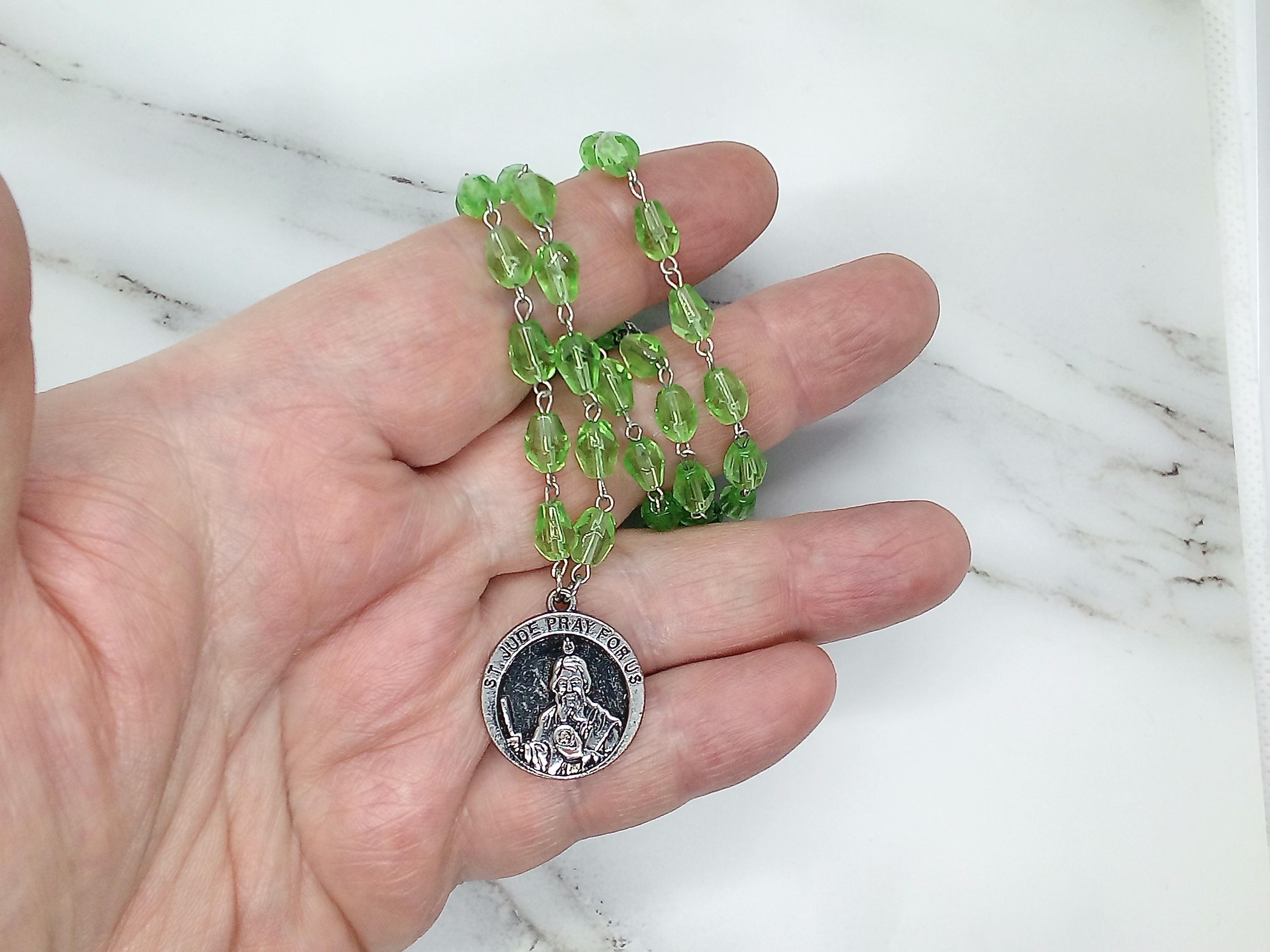 St Jude Patron Saint of Lost Causes Chaplet, Saint Jude Gifts, Catholic ...