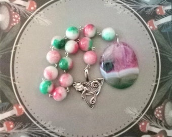 Freya prayer beads, Norse prayer beads, Freyja goddess of love, Pocket prayer beads, Pagan prayer beads, Heathen goddess, Pagan gifts for