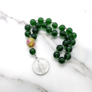 St Therese of the Child Jesus chaplet, Saint Therese of Lisieux The Little Flower of Jesus, Confirmation gifts for girls, Catholic gifts for