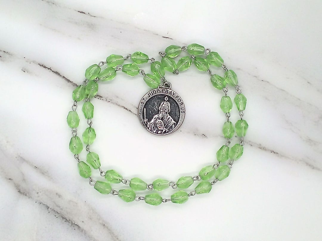St Jude Patron Saint of Lost Causes Chaplet, Saint Jude Gifts, Catholic ...