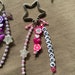 Personalized Keychain // Beaded Keychain // Colorful // Cute - Etsy UK