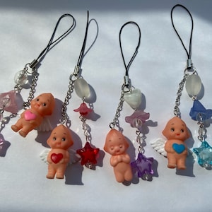 baby angel phone charm // cute phone charm // angel phone charm // trendy // custom phone charm // aesthetic phone charm // gifts for her //