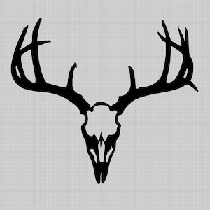 Deer Skull Digital Design PNG, JPG