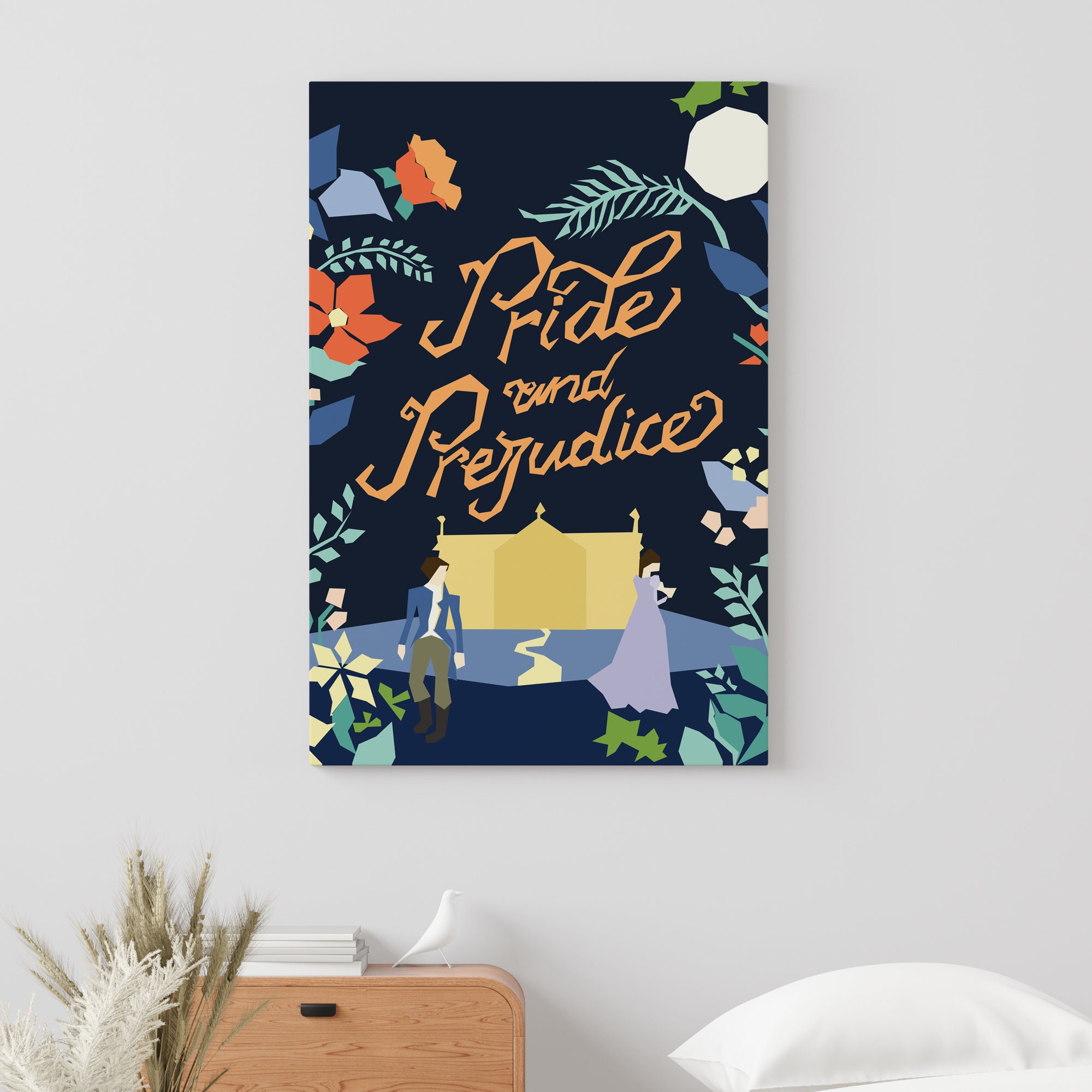 Pride and Prejudice Minimalist Art Printable Poster Digital - Etsy ...