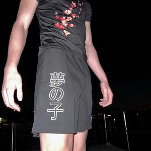 Japanese inspired Active wear Shorts