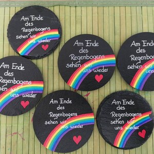 Grabschmuck Trauerstein Spruchstein Am Ende des | Etsy