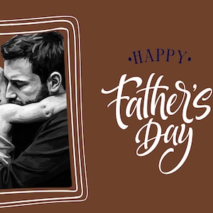 Christian Father&#39;s Day Card with Verse (Digital Download)