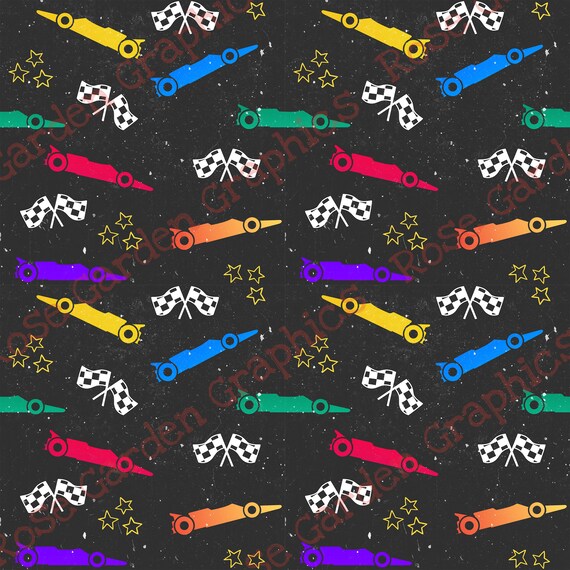 Let S Get Ready To Race Seamless Image Seamless Pattern Etsy