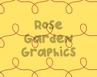 Cowgirl Loops Seamless Image, Pattern Paper, Digital Papers, Custom Fabric Printing File, Clipart Design, hand drawn costume outfit yellow