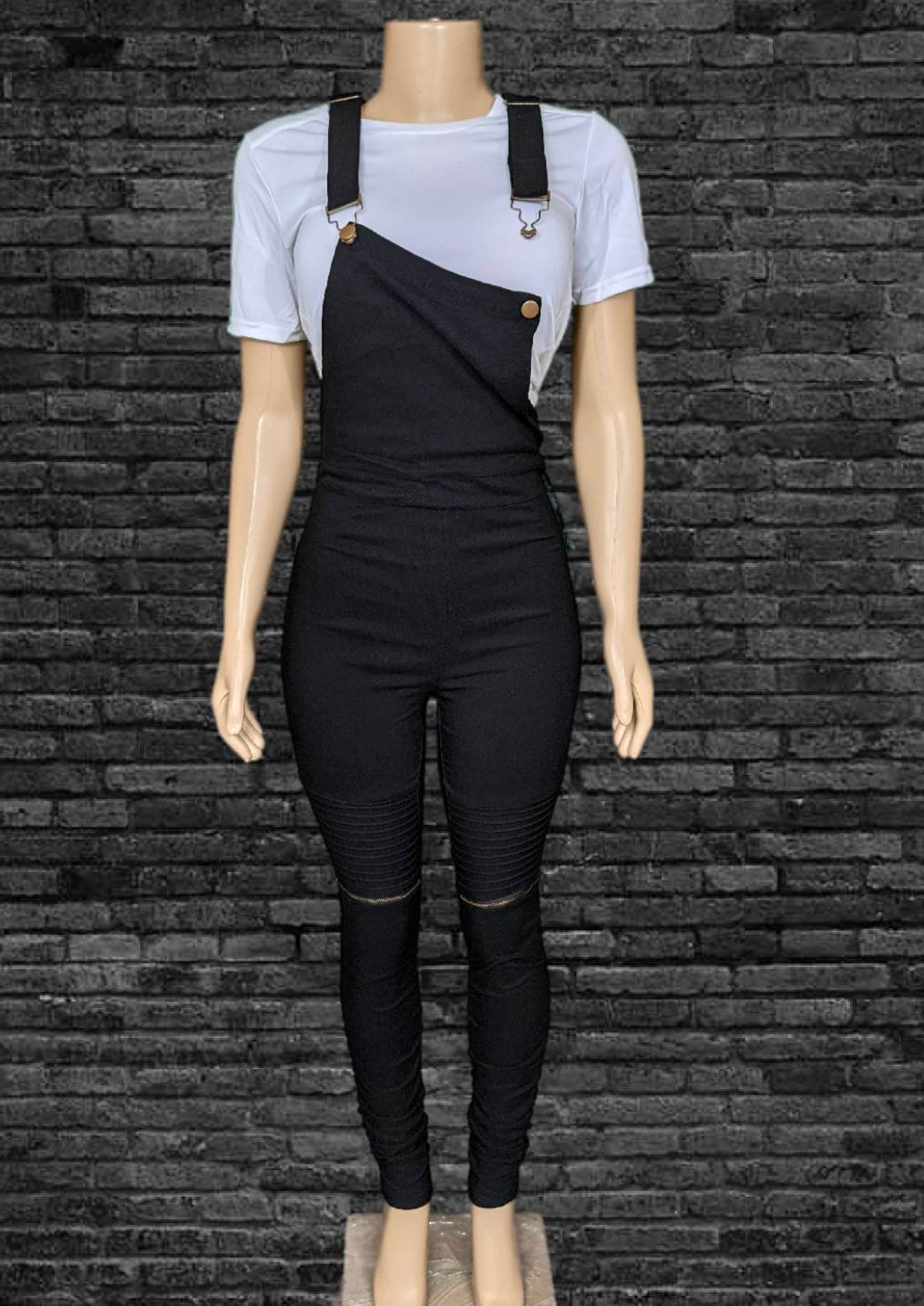 Women's Motorcycle Jean Overalls Etsy