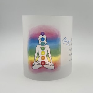 Yoga Light Iyengar Yoga does not just change the way we see things soft light colorful gift lantern paper