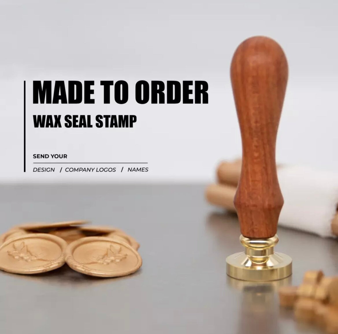 NEW Wax Sealing Stamp , Flower Stamp, Plant Stamp,wax Seal Stamp