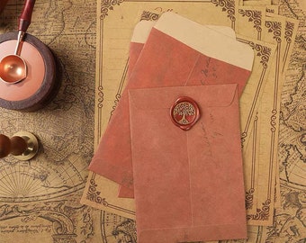 10 pcs Vintage Envelopes,Craft Paper Envelopes,Journal Pockets, Mini Envelopes,Invitation Envelopes