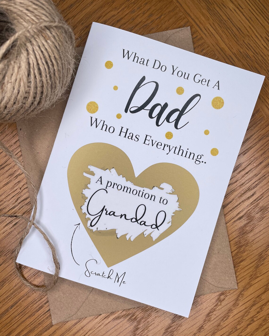 Personalised Pregnancy Announcement Scratch Card Pregnancy Etsy UK