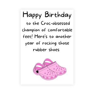 crocs birthday coupon