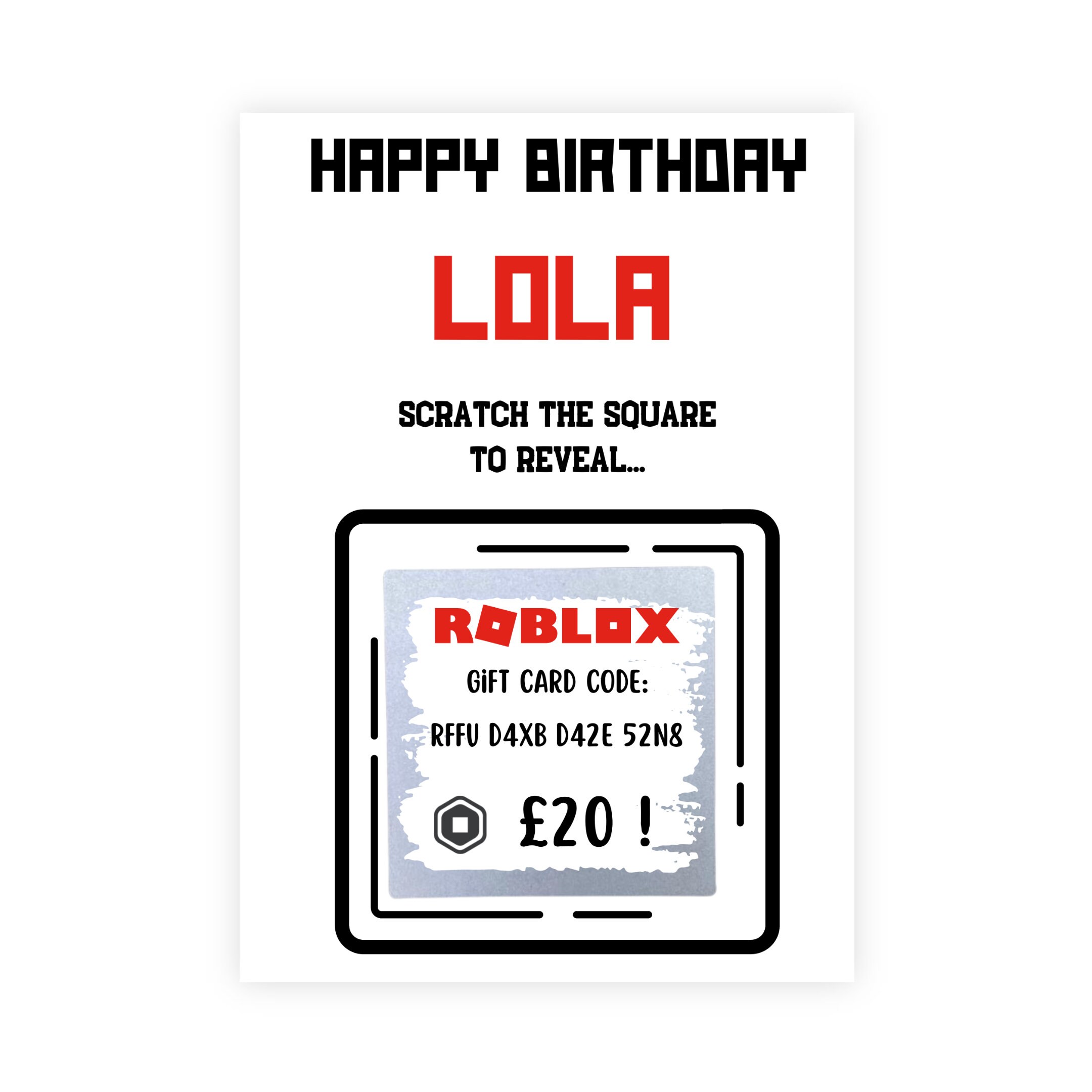 Roblox Gift Card - 60+ Gift Ideas for 2023