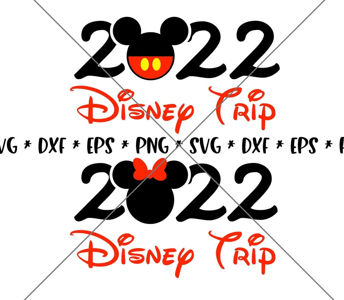 SALE 2022 Family Trip Mouse SVG Disney Family Svgs DXF - Etsy