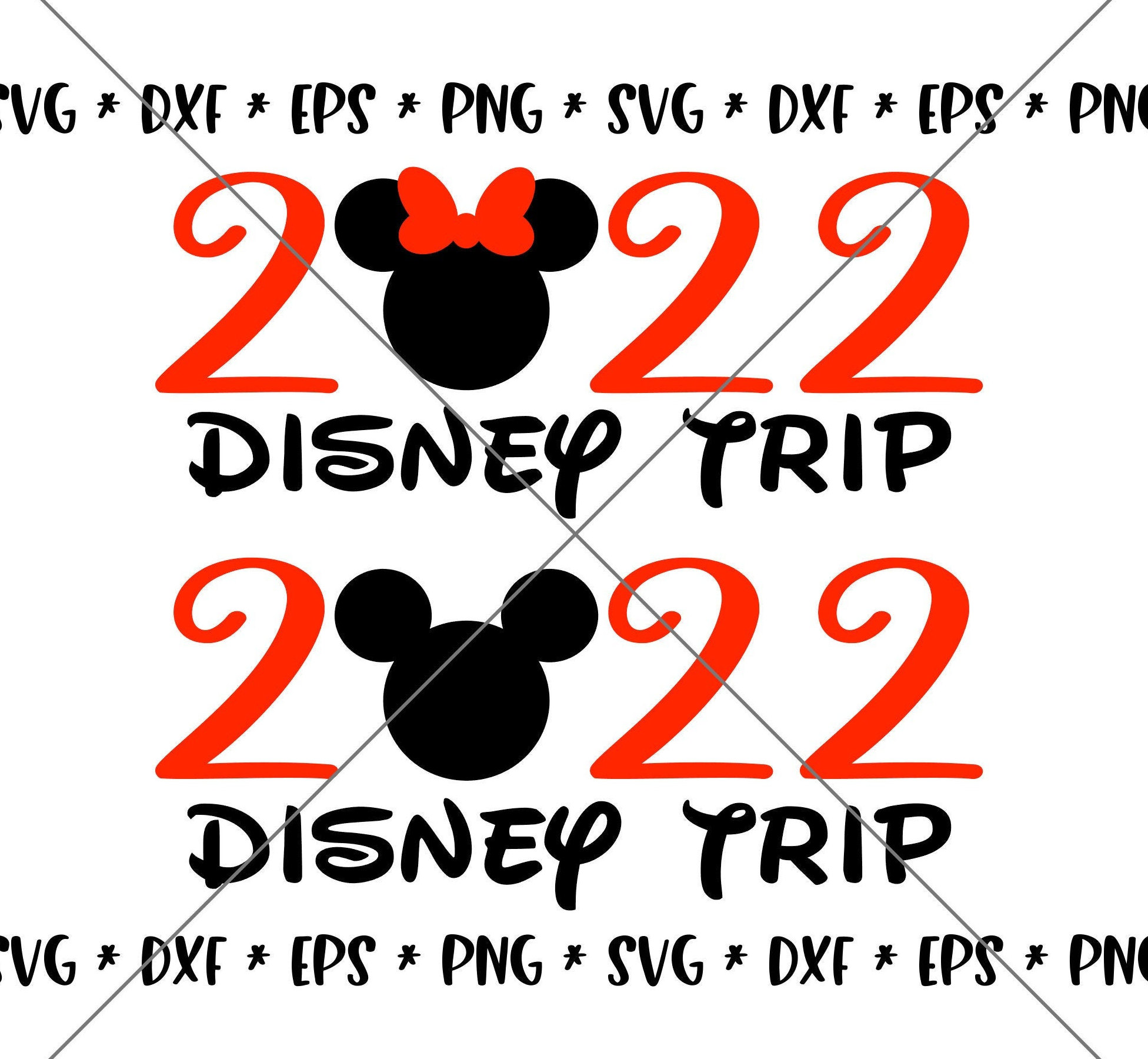 SALE 2022 Family Trip Mouse SVG Disney Family svgs DXF | Etsy