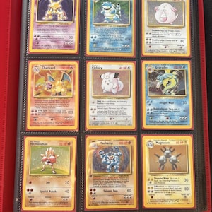 Basisset 102/102 1999 100% complete masterset [NM-MP] Pokemon-kaarten origineel