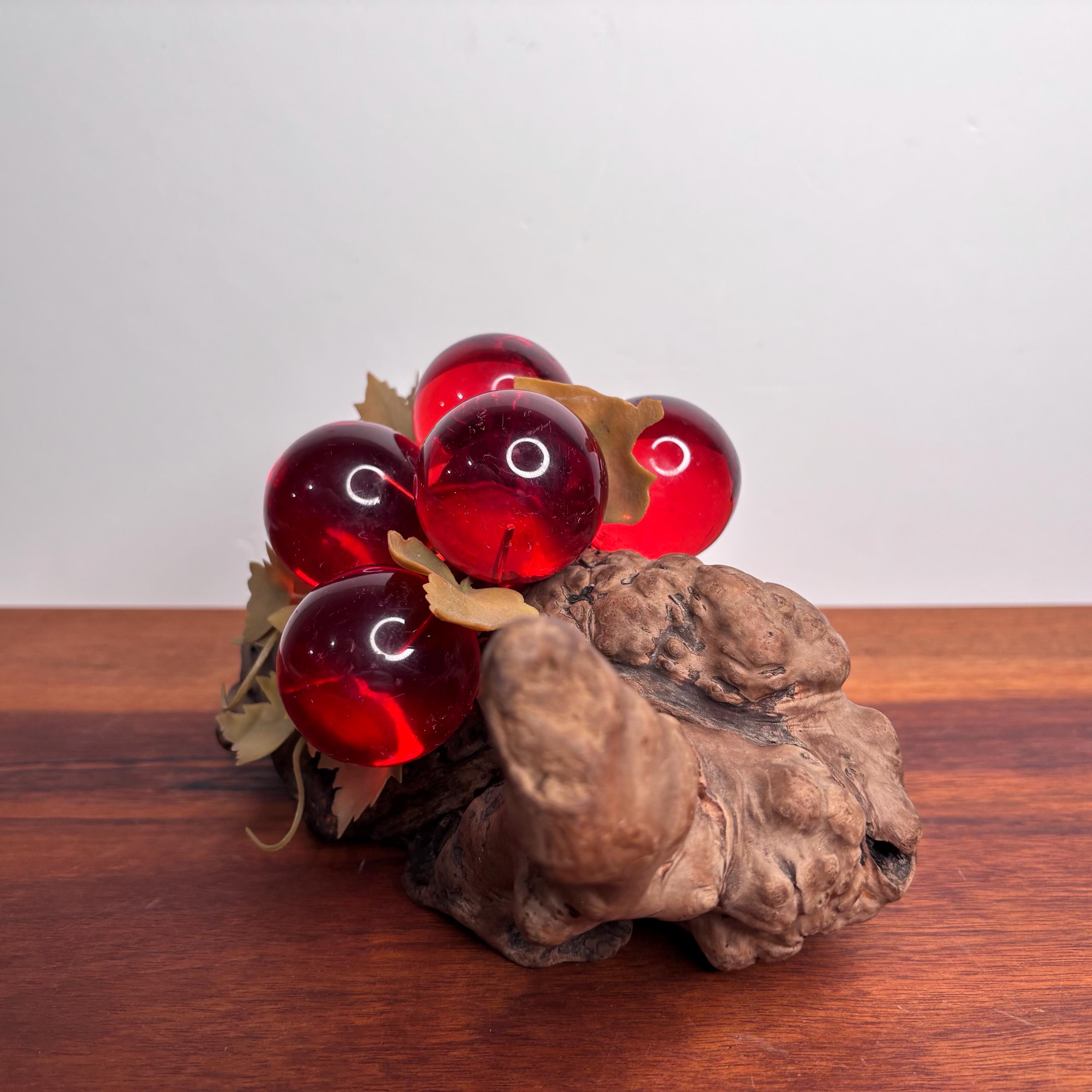 USA 1960’s LUCITE ヴィンテージ ルーサイト オブジェ 葡萄 USA 60s 70s ヴィンテージ ルーサイト オレンジ ディスプレー 葡萄 USA