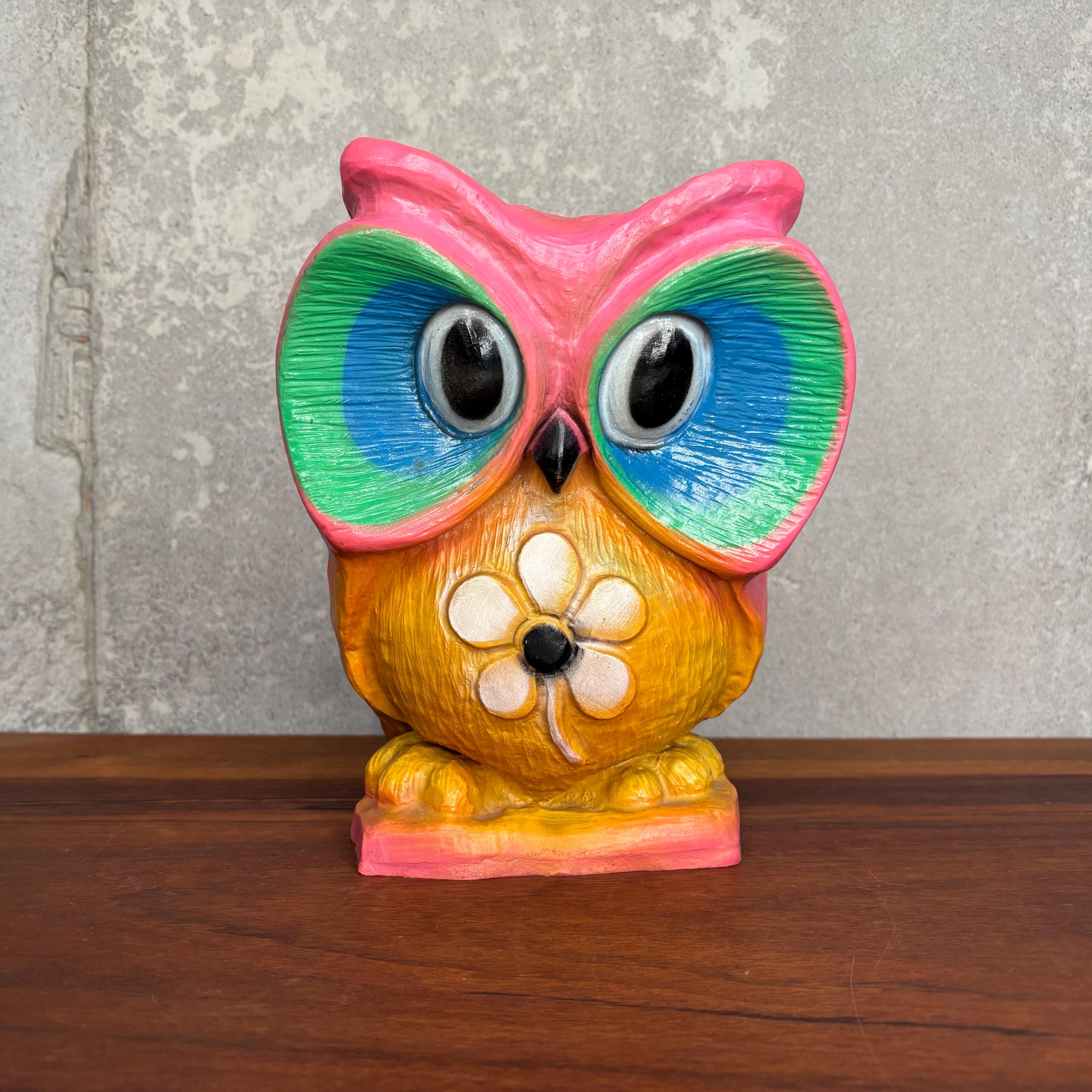 Pink Owl Bank - Etsy display picture 1