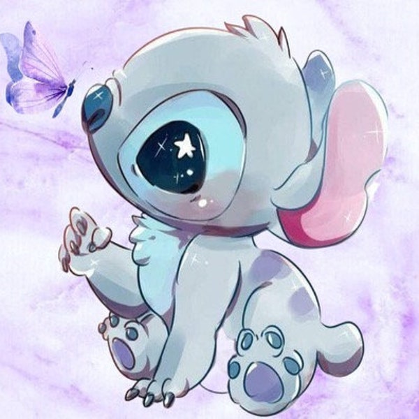 Baby Stitch DIGITAL DOWNLOAD Skinny tumbler png