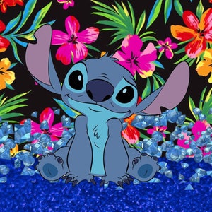 Stitch Tropical PNG Digital Download