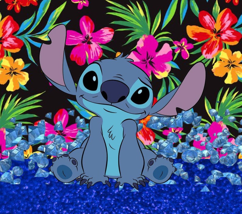 Stitch Tropical PNG Digital Download - Etsy
