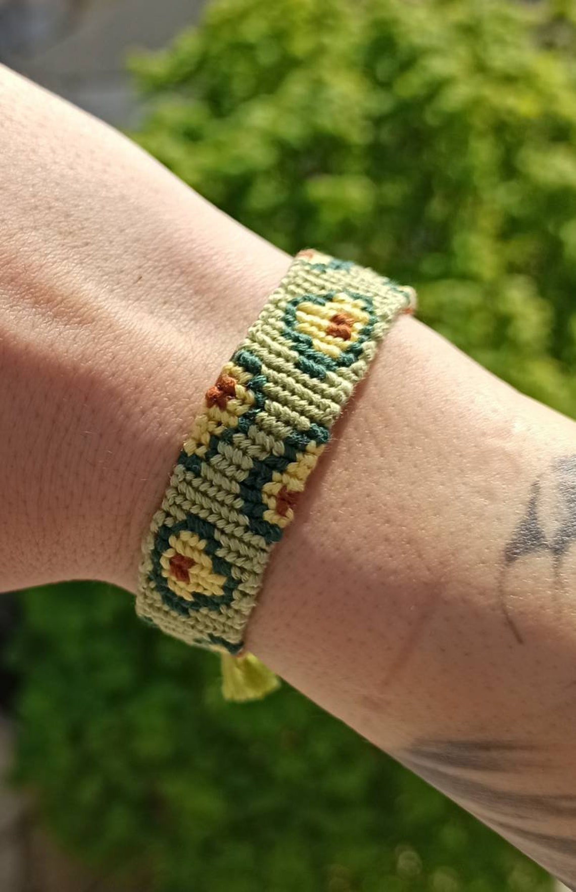 Avocado friendship bracelet Etsy