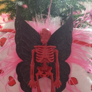 Valentine&#39;s Day Skeleton Butterfly