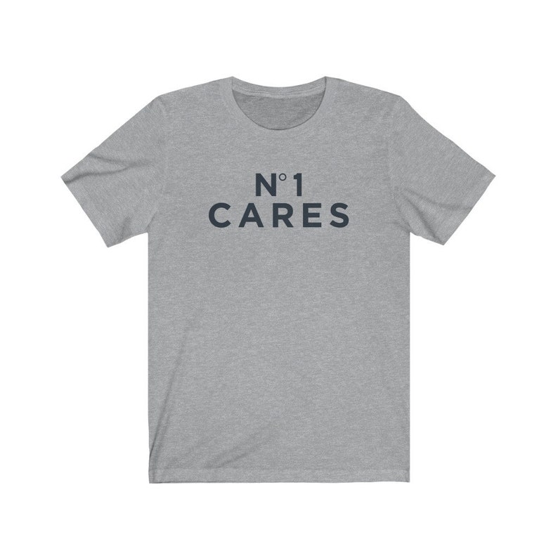 No 1 Cares Unisex Short Sleeve Tee image 4