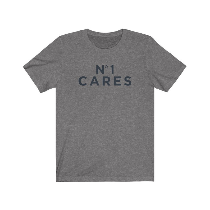 No 1 Cares Unisex Short Sleeve Tee image 2