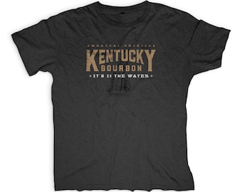 Kentucky Bourbon It's in the Water Super Soft Unisex Short Sleeve Tee