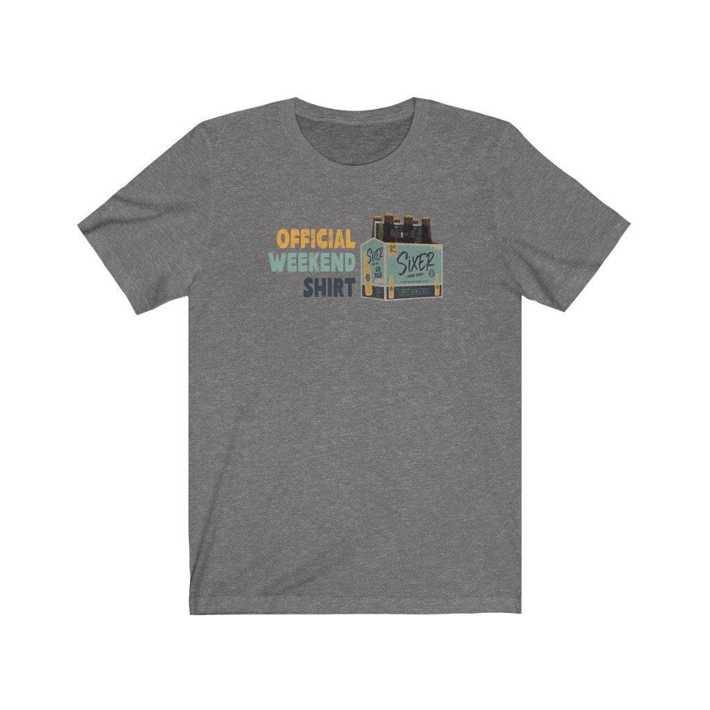 Official Weekend Shirt Unisex Short Sleeve Tee - Etsy