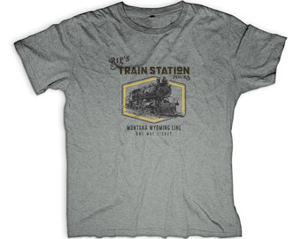 Rips Train Station Unisex Short Sleeve Tee